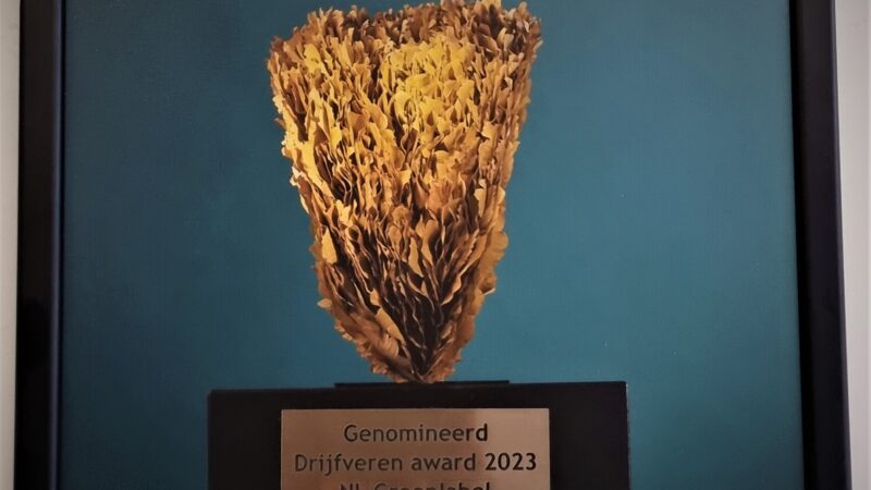 Genomineerd voor NL Greenlabel Award!